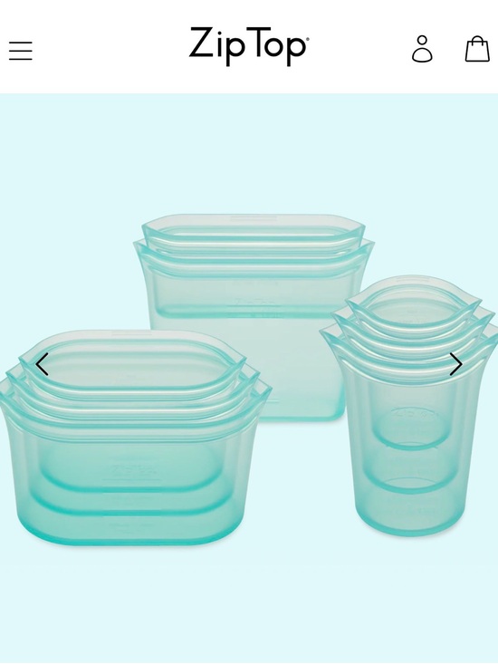 Zip Top Other - Zip Top Kitchen Full 9 Piece Reusable Container Set